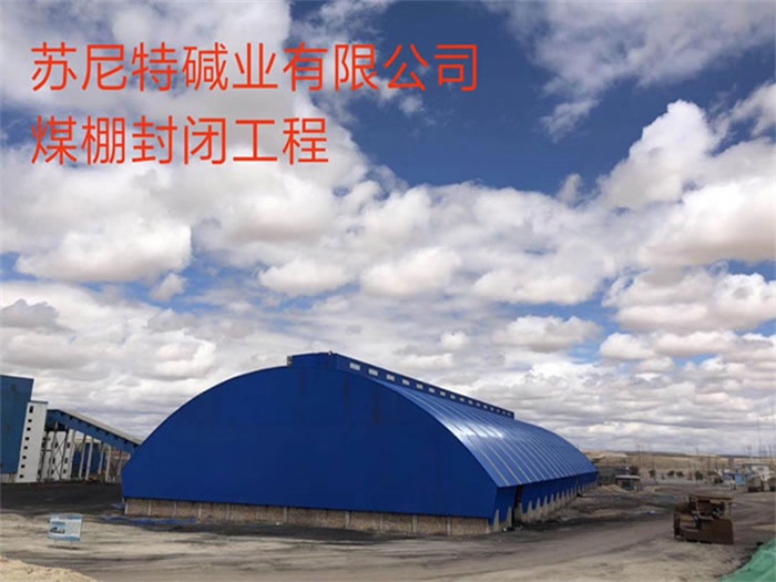 铜陵碱业有限公司煤棚封闭工程